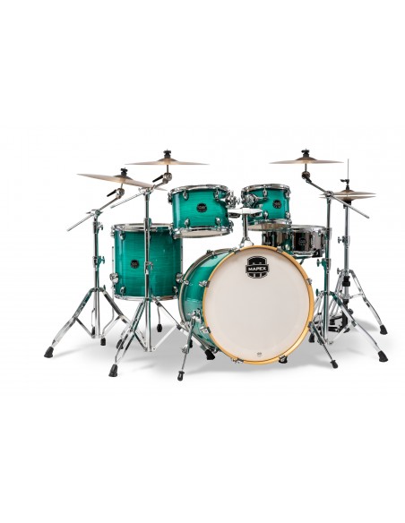 AR529SVJO Batterie Armory Stage 22, 5 Fûts, Bouleau Et Érable, Sans Accessoires, Jade Stone