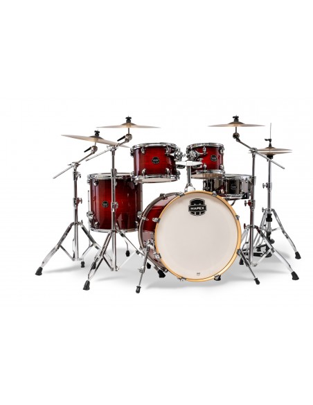 AR529SVNR Batterie Armory Stage 22, 5 Fûts, Bouleau Et Érable, Sans Accessoires, Onyx Burst