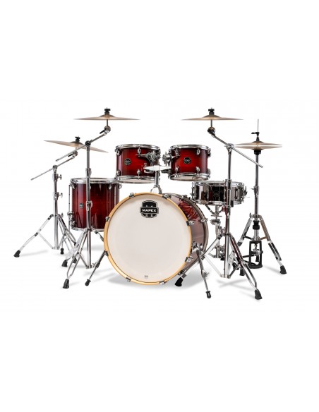 AR529SVNR Batterie Armory Stage 22, 5 Fûts, Bouleau Et Érable, Sans Accessoires, Onyx Burst