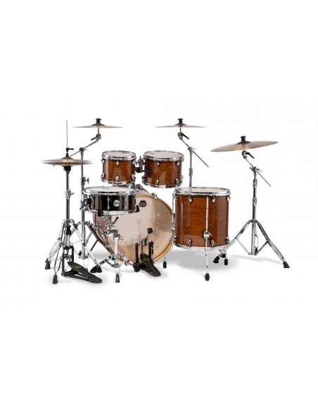 AR529SVWJ Batterie Armory Stage 22, 5 Fûts, Bouleau Et Érable, Sans Accessoires, Roasted Chesnut