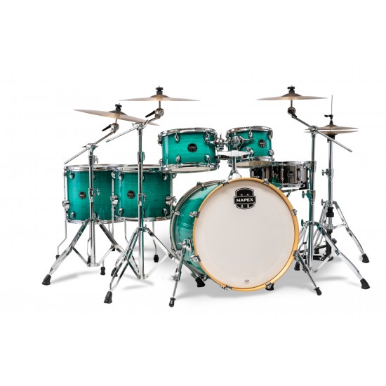 AR628SFUVJO Batterie Armory X-Drive, 6 Fûts, Sans Accessoires, Jade Stone