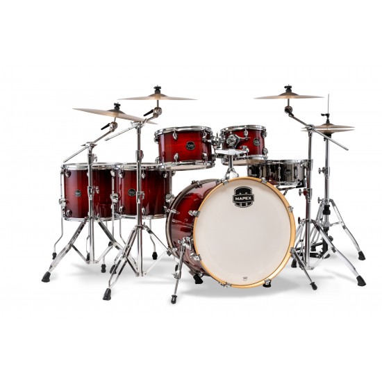 AR628SFUVNR Batterie Armory X-Drive, 6 Fûts, Sans Accessoires, Red Onyx