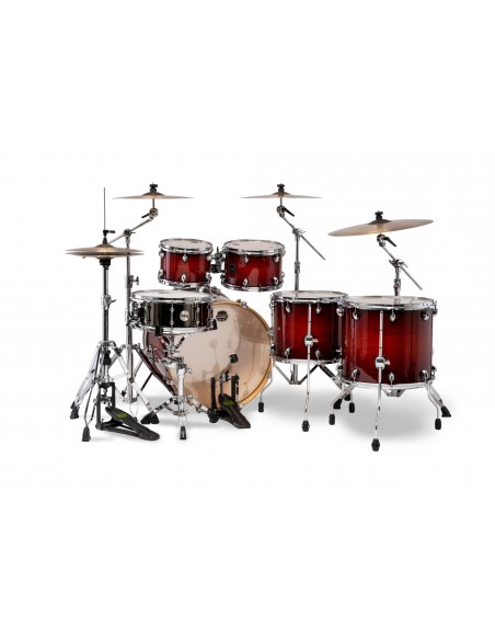 AR628SFUVNR Batterie Armory X-Drive, 6 Fûts, Sans Accessoires, Red Onyx