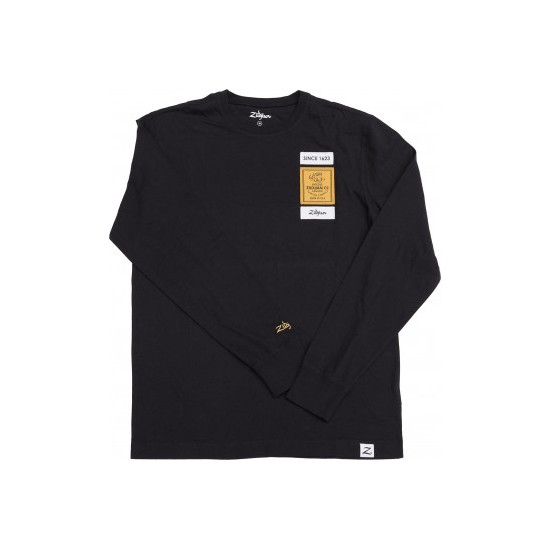 ZALS0013 - Black long-sleeved t-shirt – L