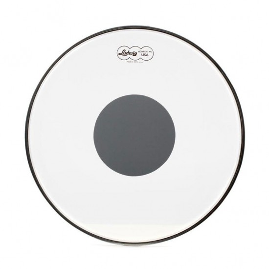 LW6118R Peau tom ou caisse claire 18″ Silver Dot Clear Ambassador