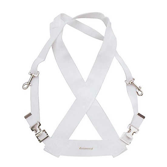 LF350W White Bass Drum Harness for Concert