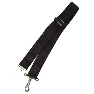 LF382B Sangle Noire caisse claire marching