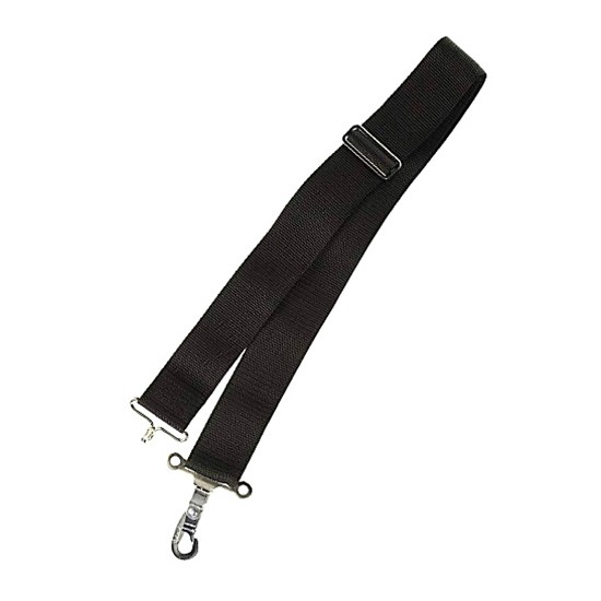 LF382B Black Snare Drum Marching Strap
