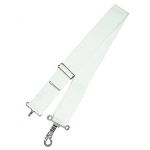 LF382W Sangle Blanche caisse claire marching