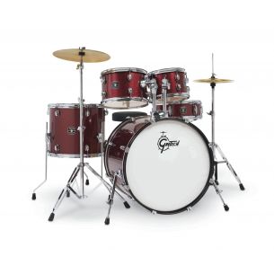 Drum Set Gretsch Renegade BD 5-Fûts22" Ruby Sparkle + pack hardware + siège + cymbales