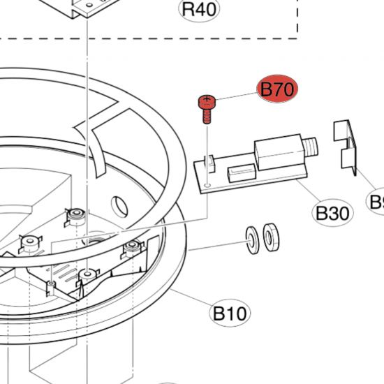 VIS À TÊTE DE LIAISON 3x8