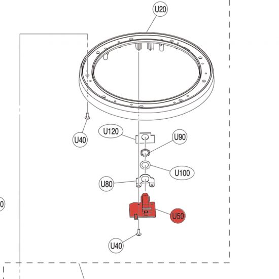 PRINTED CIRCUIT BOARD - XP80