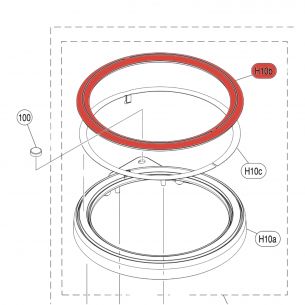 COUVERCLE DE RIM 10' - XP100T