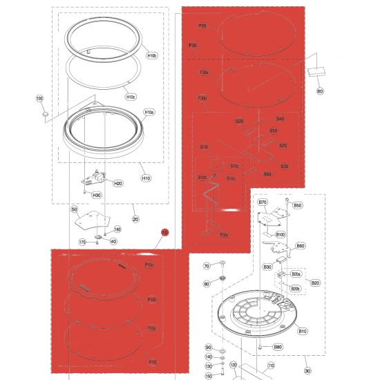 ENSEMBLE CAPTEUR DE PAD - XP100T