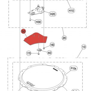 10" PRINTED COVER - XP100T