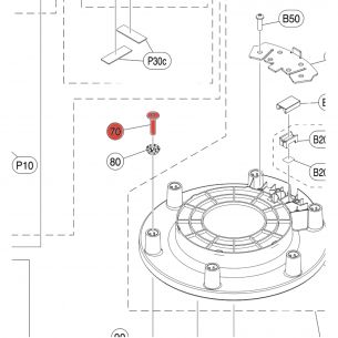 FLANGE COLLAR - XP100SD