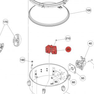 ENSEMBLE CAPTEUR - XP105T-M