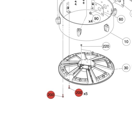DOUILLE À BOULON 3x10 - XP105T-M