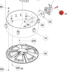VIS À TÊTE OVALE M6x35