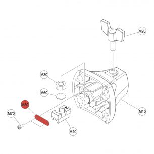 PLAQUE DE VERROUILLAGE RC 3