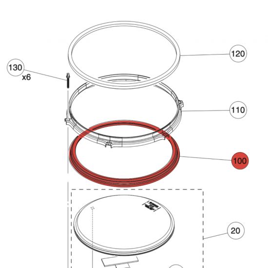 ESCUTSHEON 12 - XP125SD-X