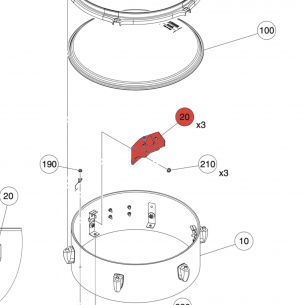 ENSEMBLE CAPTEUR - XP125SD-M