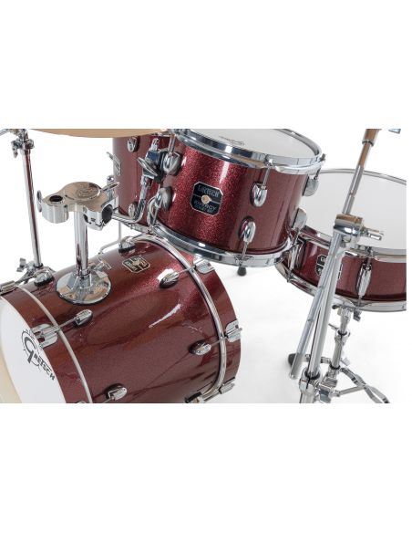 Jeu de 4 Fûts Gretsch Energy Street 16" - Ruby Sparkle