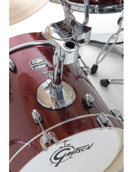 Jeu de 4 Fûts Gretsch Energy Street 16" - Ruby Sparkle