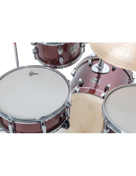 Jeu de 4 Fûts Gretsch Energy Street 16" - Ruby Sparkle
