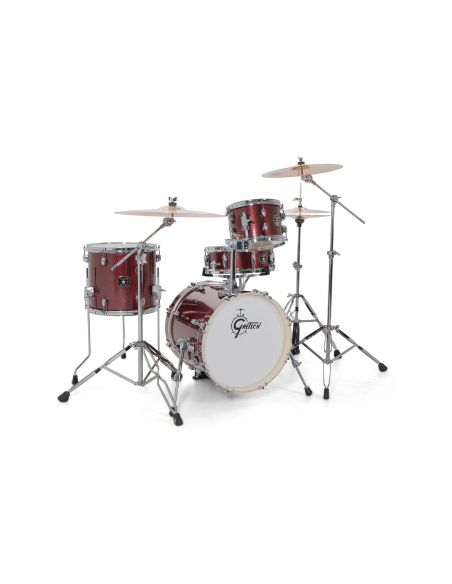 Jeu de 4 Fûts Gretsch Energy Street 16" - Ruby Sparkle