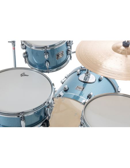 Jeu de 4 Fûts Gretsch Energy Street 16" - Blue Sparkle