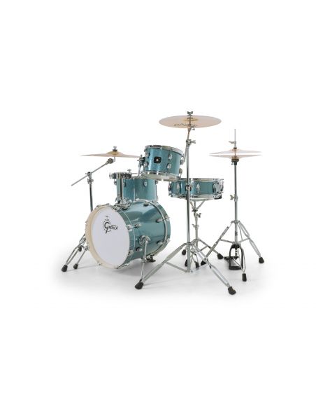 Jeu de 4 Fûts Gretsch Energy Street 16" - Blue Sparkle