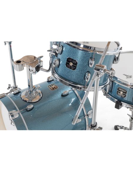 Jeu de 4 Fûts Gretsch Energy Street 16" - Blue Sparkle