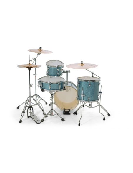 Jeu de 4 Fûts Gretsch Energy Street 16" - Blue Sparkle