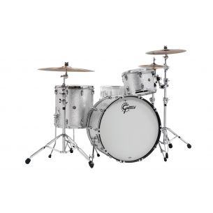 GB-E443 BROOKLYN USA 3 fûts 24'' 16'' 13'' - Antique Oyster - Avec Cymbales