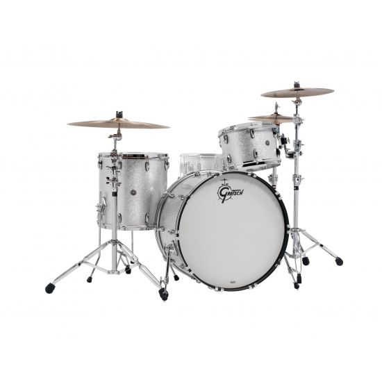 GB-E403 BROOKLYN USA 3 fûts 20'' 14'' 12'' - Antique Oyster - Avec Cymbales