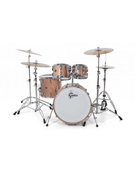 Drum-Set Grestch 4 shells - Renown Maple 22" -Champagne Sparkle