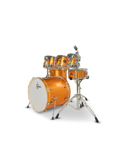 Drum-Set Grestch 7 shells - Energy Street 22" - Orange