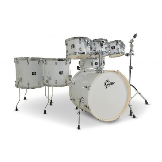 Drum-Set Grestch 7 shells - Energy Street 22" - White