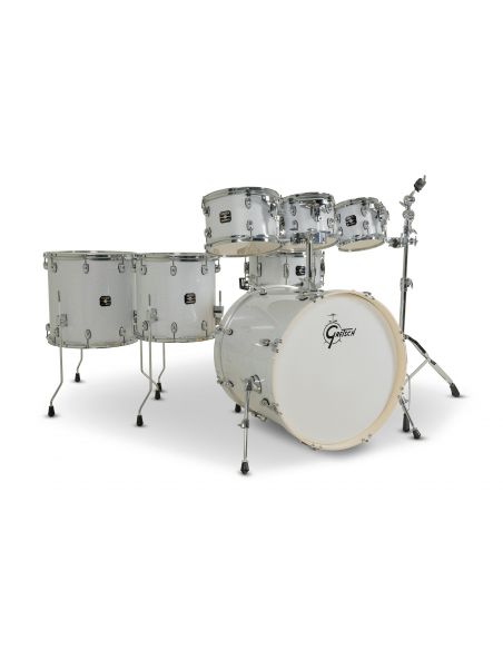 Drum-Set Grestch 7 shells - Energy Street 22" - White