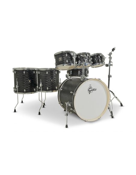 Drum-Set Grestch 9 shells - Energy Street 22" - Black Frame