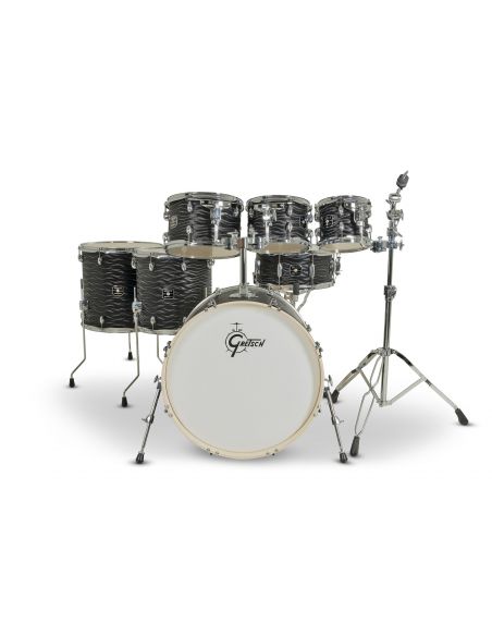 Drum-Set Grestch 9 shells - Energy Street 22" - Black Frame