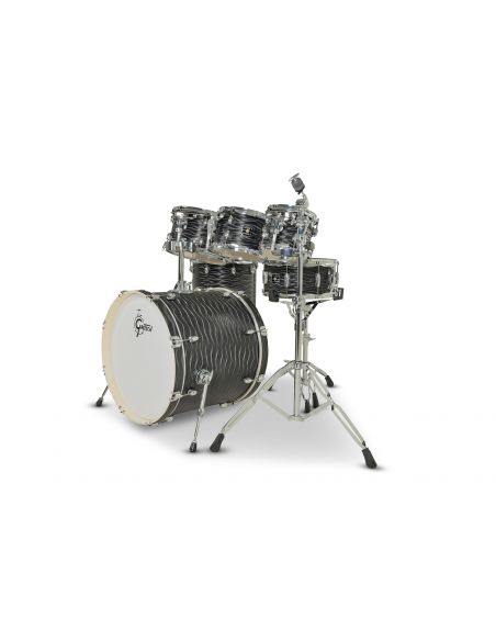Drum-Set Grestch 9 shells - Energy Street 22" - Black Frame