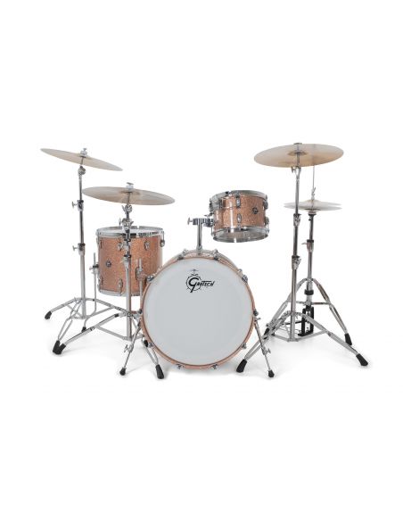 Drum-Set Grestch 3 shells - Renown Maple 22" -Champagne Sparkle