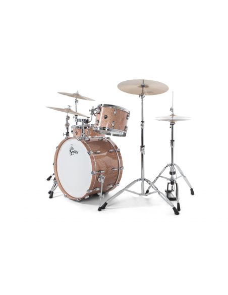Drum-Set Grestch 3 shells - Renown Maple 24" -Champagne Sparkle