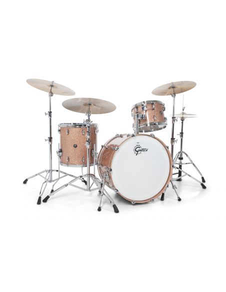 Drum-Set Grestch 3 shells - Renown Maple 24" -Champagne Sparkle