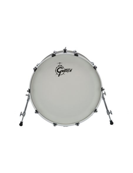 Grosse caisse Renown Maple Blanc 24"x14"