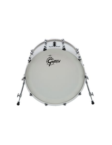 Grosse caisse Renown Maple Blanc 24"x14"