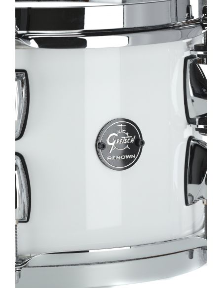RN2-0710T-PW - RENOWN MAPLE Tom 10"x7" Piano blanc