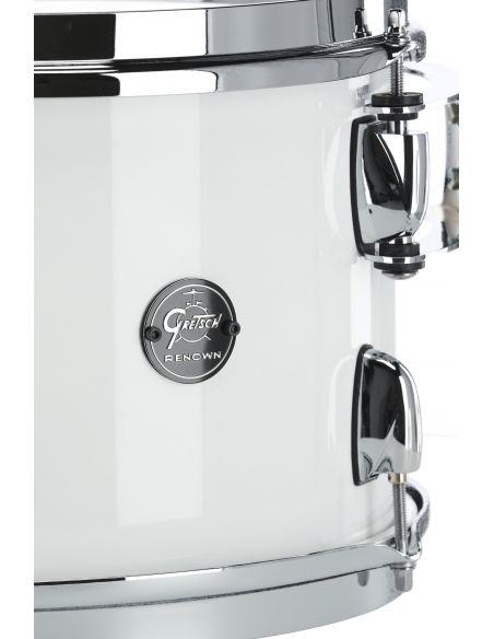 RN2-0812T-PW - RENOWN MAPLE Tom 12"x8" Piano Blanc